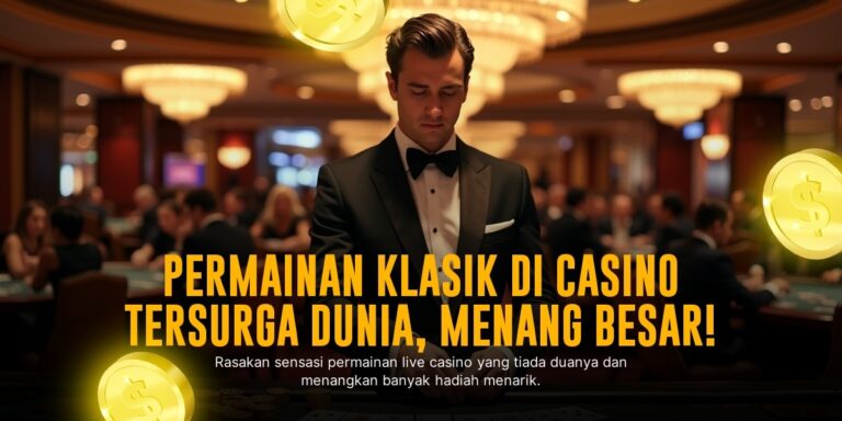 Menguak Sensasi Bermain Live Casino Evolution: Taruhan Real-Time Penuh Adrenalin